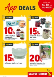 Aktueller Das Futterhaus Prospekt mit Tierbedarf, "App DEALS", Seite 2