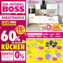 Möbel & Einrichtung Prospekt von SB Möbel Boss Stendal SB Möbel Boss Prospekt: "RABATTRAUSCH", 12 Seiten, 21.03.2026 - 03.04.2026