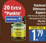 Kapern Angebote von Feinkost Dittmann bei E center Germering für 1,79 €