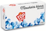 Mouchoirs blancs x 15 - Top Budget dans le catalogue Intermarché Super