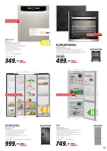 Kühlschrank im MediaMarkt Saturn Prospekt "LET'S GO! DEALS -  Black Deals" mit 16 Seiten (Weimar)