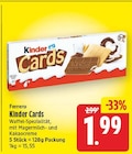 Kinder Cards von Ferrero für 1,99 € bei E center im Angebot Kinder Cards von Ferrero im aktuellen E center Prospekt