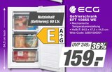 Aktuelles Gefrierschrank EFT 10855 WE Angebot bei expert in Regensburg ab 159,00 €