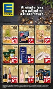 EDEKA Prospekt Wir wünschen Ihnen frohe Weihnachten und schöne Feiertage! mit 30 Seiten