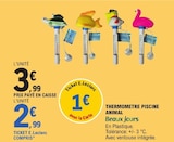 Thermomètre Piscine Animal - BEAUX JOURS en promo chez E.Leclerc Thermomètre Piscine Animal - BEAUX JOURS dans le catalogue E.Leclerc