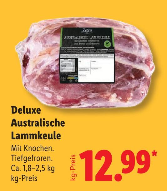 Australische Lammkeule