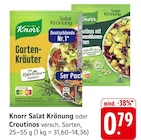 Salat Krönung Garten-Kräuter im Angebot bei EDEKA in Homburg Salat Krönung Garten-Kräuter Angebote von Knorr bei EDEKA Homburg für 0,79 €