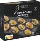 30 MINI ROULÉS APÉRITIFS - GOURMET FINEST CUISINE à 3,99 € dans le catalogue Aldi