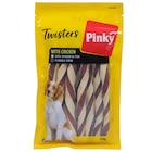 Bâtonnets à mâcher pour chien Pinky Twisters - Action en promo chez Action Bâtonnets à mâcher pour chien Pinky Twisters - Action dans le catalogue Action