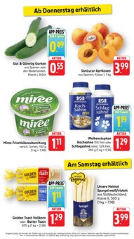 Sahne im aktuellen EDEKA Prospekt (Heidelberg) Sahne im EDEKA Prospekt "Aktuelle Angebote" mit 18 Seiten (Heidelberg)