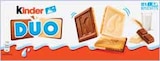 Biscuits duo chocolat au lait et blanc - Kinder en promo chez Intermarché Biscuits duo chocolat au lait et blanc - Kinder dans le catalogue Intermarché