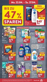 Ähnliche Angebote wie Tiefkühlgemüse im Prospekt "Aktuelle Angebote" auf Seite 9 von ALDI Nord in Dortmund