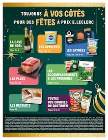 Prospectus E.Leclerc à Vitrolles, "UN RÉVEILLON GOURMAND à prix E.Leclerc", 49 pages de promos valables du 17/12/2024 au 31/12/2024