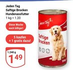 Saftige Brocken Hundenassfutter Angebote von Jeden Tag bei GLOBUS Kempen für 1,49 €