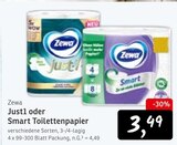 Aktuelles Just1 Toilettenpapier Angebot bei Konsum in Dresden ab 3,49 €