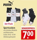 famila Nordost Neu Wulmstorf - Sportsocken Angebot im Prospekt Sportsocken bei famila Nordost im Neu Wulmstorf Prospekt für 7,00 €