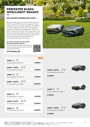 STIHL Roboter im Prospekt 