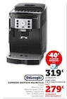 Expresso Broyeur Magnifica - DELONGHI en promo chez Super U Expresso Broyeur Magnifica - DELONGHI dans le catalogue Super U