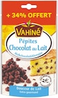 Pépites Chocolat au Lait - VAHINÉ en promo chez Lidl Neuilly-sur-Marne à 2,45 €