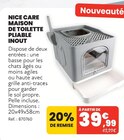 MAISON DE TOILETTE PLIABLE INOUT - NICE CARE - Animalis MAISON DE TOILETTE PLIABLE INOUT - NICE CARE à 39,99 € dans le catalogue Animalis