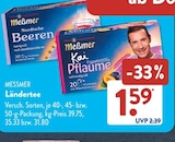 Nordische Beeren von Meßmer im aktuellen ALDI SÜD Prospekt für 1,59 €