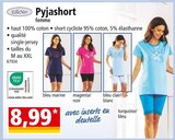 Pyjashort femme - ElleNor en promo chez Norma Schiltigheim à 8,99 €