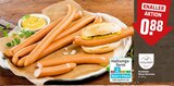 Aktuelles Wiener Würstchen Angebot bei REWE in Jena ab 0,88 €