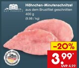 Hähnchen-Minutenschnitzel Angebote von Gut Ponholz bei Netto Marken-Discount Karlsruhe für 3,99 €