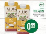 Soja Cuisine im Angebot bei Marktkauf in Recklinghausen Soja Cuisine Angebote von Allos bei Marktkauf Recklinghausen für 0,99 €