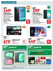 Promos Smartphone dans le catalogue "LES HALLES d'automne" de Auchan Hypermarché Smartphone en promo dans le catalogue Auchan Hypermarché à la page 52