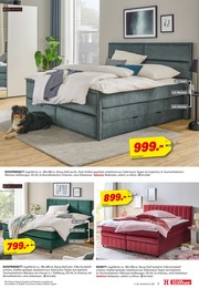 Höffner Boxspringbett im Prospekt 