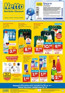 Netto Marken-Discount Prospekt DER ORT, AN DEM DU IMMER AUSGEZEICHNETE PREISE FINDEST. mit 2 Seiten