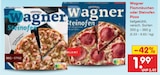 Flammkuchen oder Steinofen Pizza im Angebot bei Netto Marken-Discount in Hildesheim Flammkuchen oder Steinofen Pizza Angebote von Wagner bei Netto Marken-Discount Hildesheim für 1,99 €