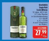 Aktuelles Single Malt Scotch Whisky Angebot bei Marktkauf in Nürnberg ab 27,99 €