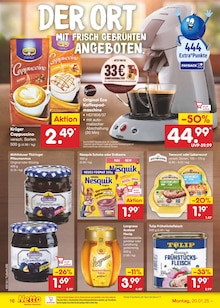 Kaffeepads im Netto Marken-Discount Prospekt "Aktuelle Angebote" mit 59 Seiten (Freiburg (Breisgau))