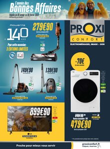 Prospectus Proxi Confort à Chaponost, "L'année des Bonnes Affaires", 8 pages de promos valables du 08/01/2025 au 08/02/2025