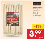 Bratwurst im Angebot bei Netto Marken-Discount in Freital Bratwurst Angebote bei Netto Marken-Discount Freital für 3,99 €