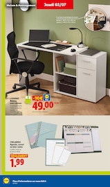 Bureau en promo dans le catalogue Lidl à la page 34