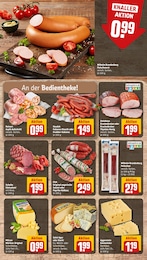 Mettwurst Angebot & Preis im aktuellen REWE Prospekt Mettwurst Angebot im aktuellen REWE Prospekt auf Seite 12