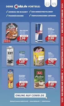 Red Bull im combi Prospekt "Markt - Angebote" mit 36 Seiten (Gütersloh)