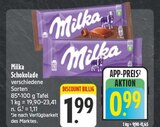 Schokolade im Angebot bei E center in Schwabach Schokolade Angebote von Milka bei E center Schwabach für 0,99 €