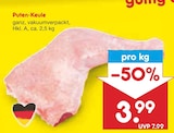 Aktuelles Puten-Keule Angebot bei Netto Marken-Discount in Karlsruhe ab 3,99 €