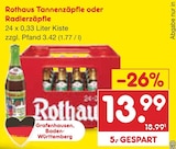Tannenzäpfle oder Radlerzäpfle im Angebot bei Netto Marken-Discount in Albstadt Tannenzäpfle oder Radlerzäpfle Angebote von Rothaus bei Netto Marken-Discount Albstadt für 13,99 €