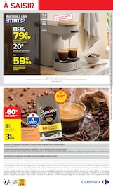 Promos Senseo dans le catalogue "AU COEUR DU GOÛT" de Carrefour Senseo en promo dans le catalogue Carrefour à la page 2