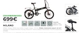 Vélo pliable électrique - MILANO - Feu Vert Vélo pliable électrique - MILANO à 699,00 € dans le catalogue Feu Vert
