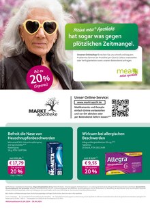 Aktueller mea - meine apotheke Prospekt für Alzey mit  Seiten