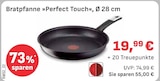 Bratpfanne »Perfect Touch« von Tefal im aktuellen EDEKA Prospekt für 19,99 €