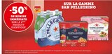 Promo -50% DE REMISE IMMÉDIATE SUR LE 2ÈME PRODUIT IDENTIQUE SUR LA GAMME SAN PELLEGRINO à  dans le catalogue Super U à Seiches-sur-le-Loir