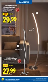 Promo Livarno dans le catalogue Lidl du moment à la page 10