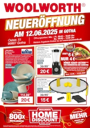 Woolworth Prospekt für Gossel mit 8} Seiten Woolworth Prospekt für Gossel: "NEUERÖFFNUNG IN GOTHA", 8 Seiten, 12.06.2025 - 12.06.2025